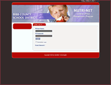Tablet Screenshot of bibb.nutrinetweb.com