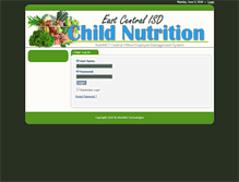 Tablet Screenshot of eastcentral.nutrinetweb.com